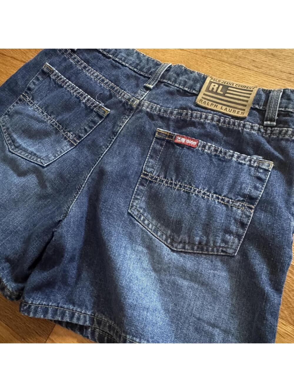 Vintage Ralph Lauren Denim Shorts Size 8